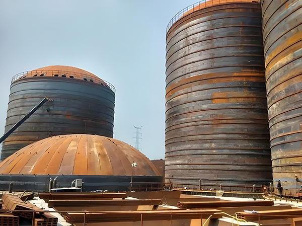 闻喜焦粉钢板仓